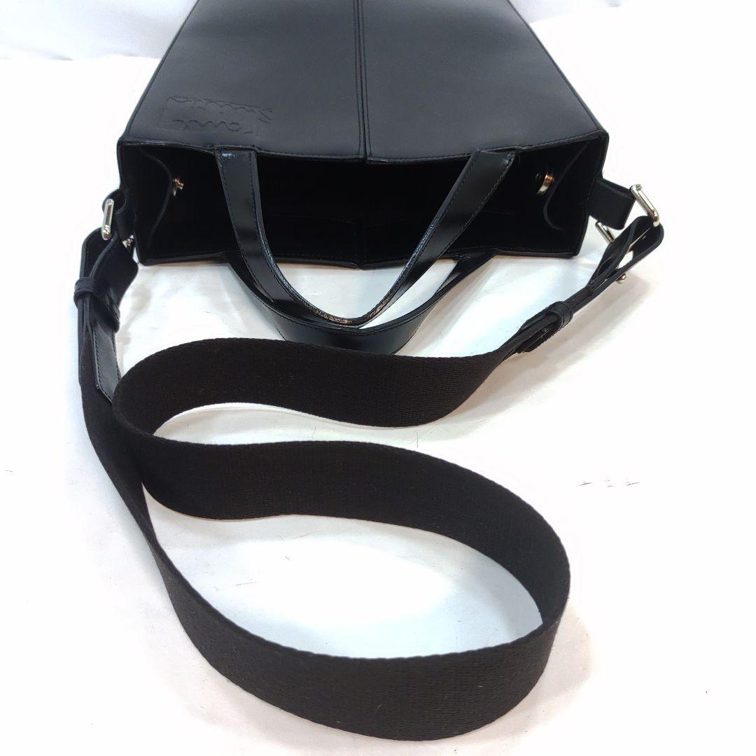 ポールスミス ハンドバッグ 2way ショルダー レザー A4可 ブラック