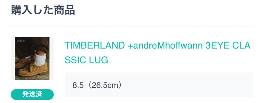 新品未使用 ティンバーランド 3eye AH.H コラボ 長谷川昭雄