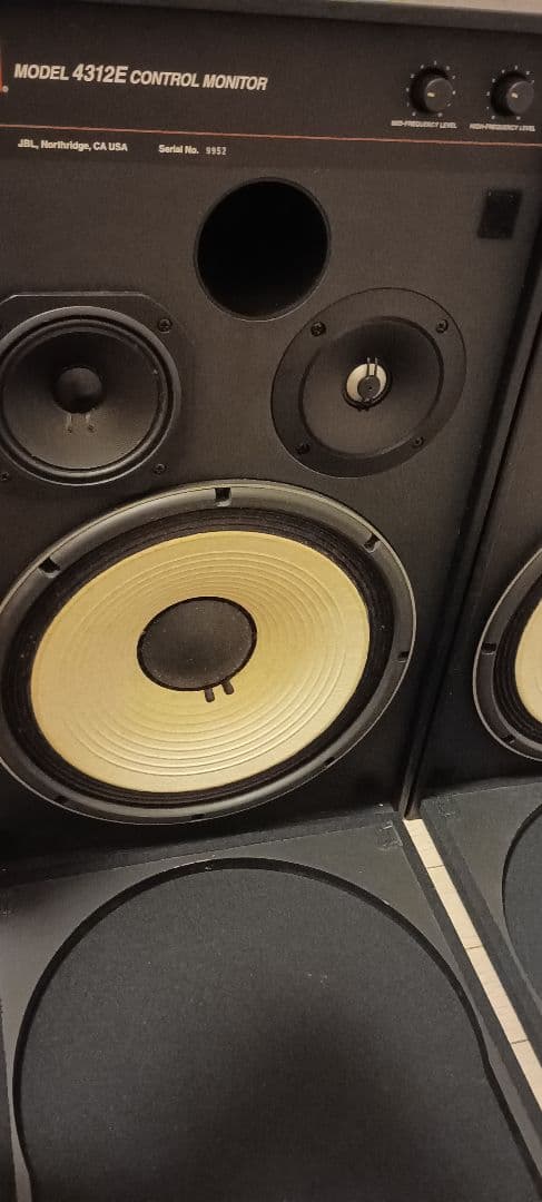 JBL 4312E BK CONTROL MONITOR スピーカー [1本]2