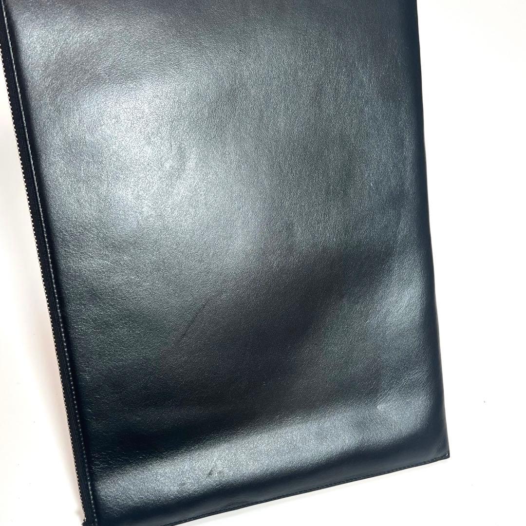 【美品】 サンローランパリ スターパッチ レザー クラッチバッグ 397295