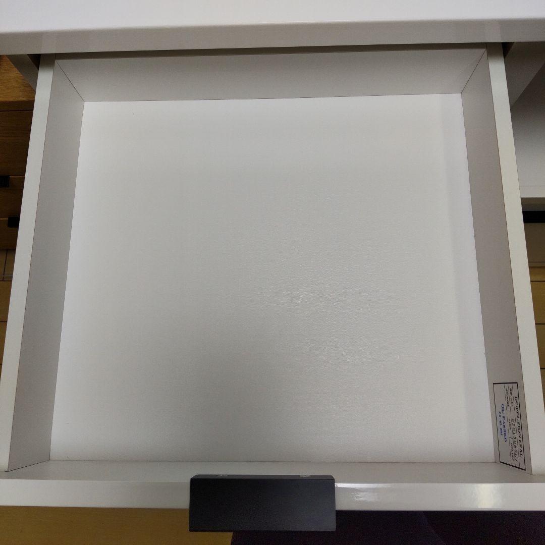 ニトリ キッチンカウンター エトナ 90　ホワイト　たのメル便　送料込