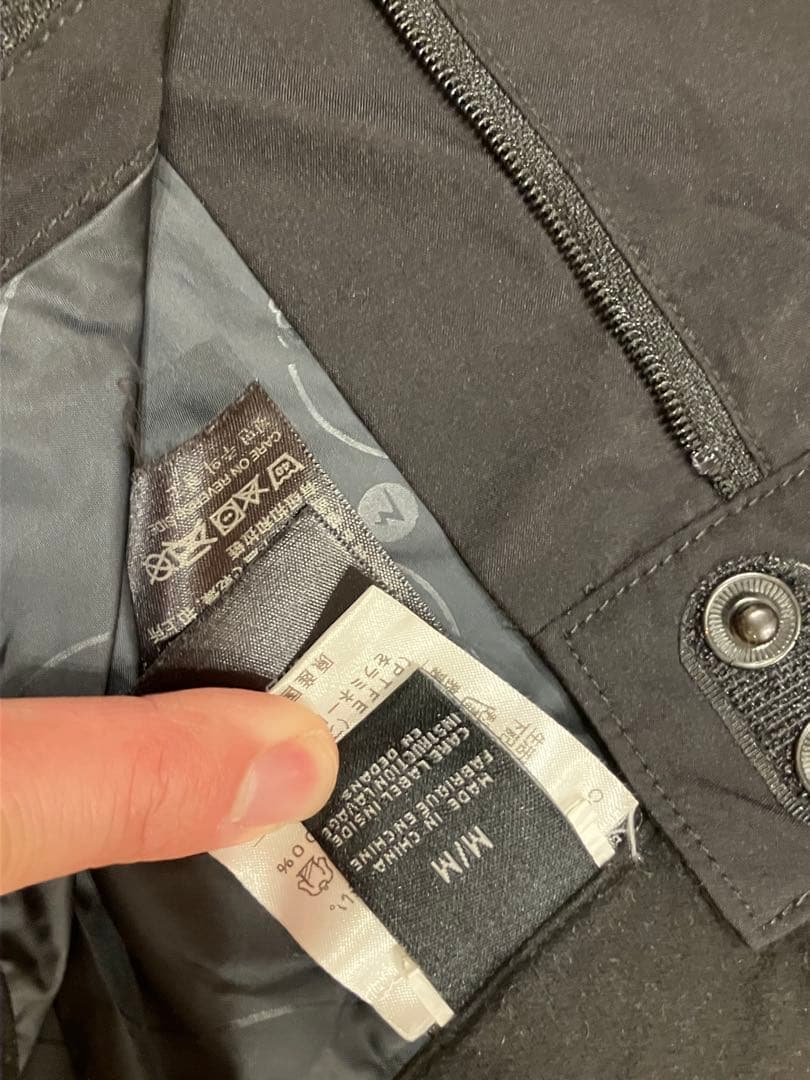 Marmot スノーパンツ ブラック Mサイズ　GORE-TEX レディース