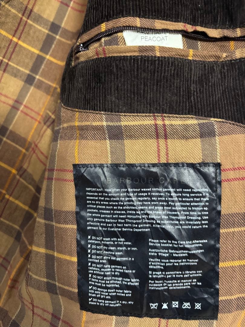 barbour コート
