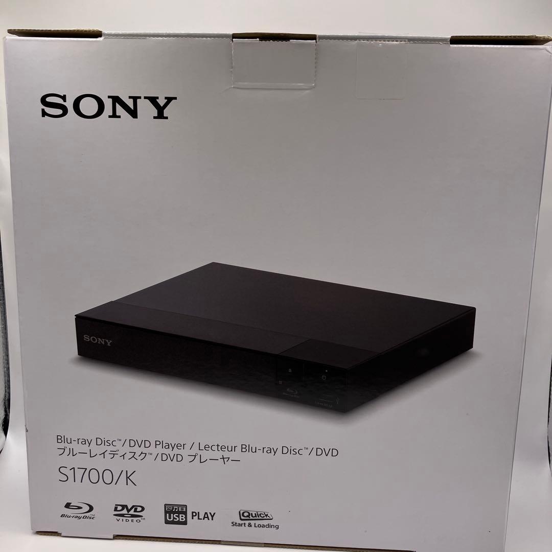 ソニー ブルーレイプレーヤー/DVD 2025年 BDP-S1700/K