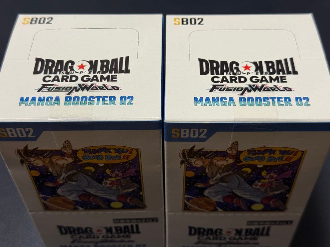ドラゴンボールカード フュージョンワールド マンガブースター02 2BOX