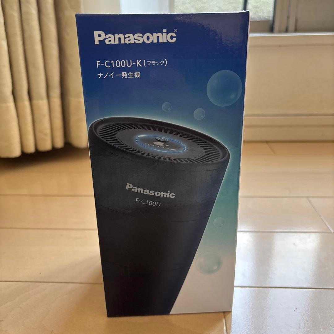 新品Panasonic F-C100U-K ブラック ナノイー発生器