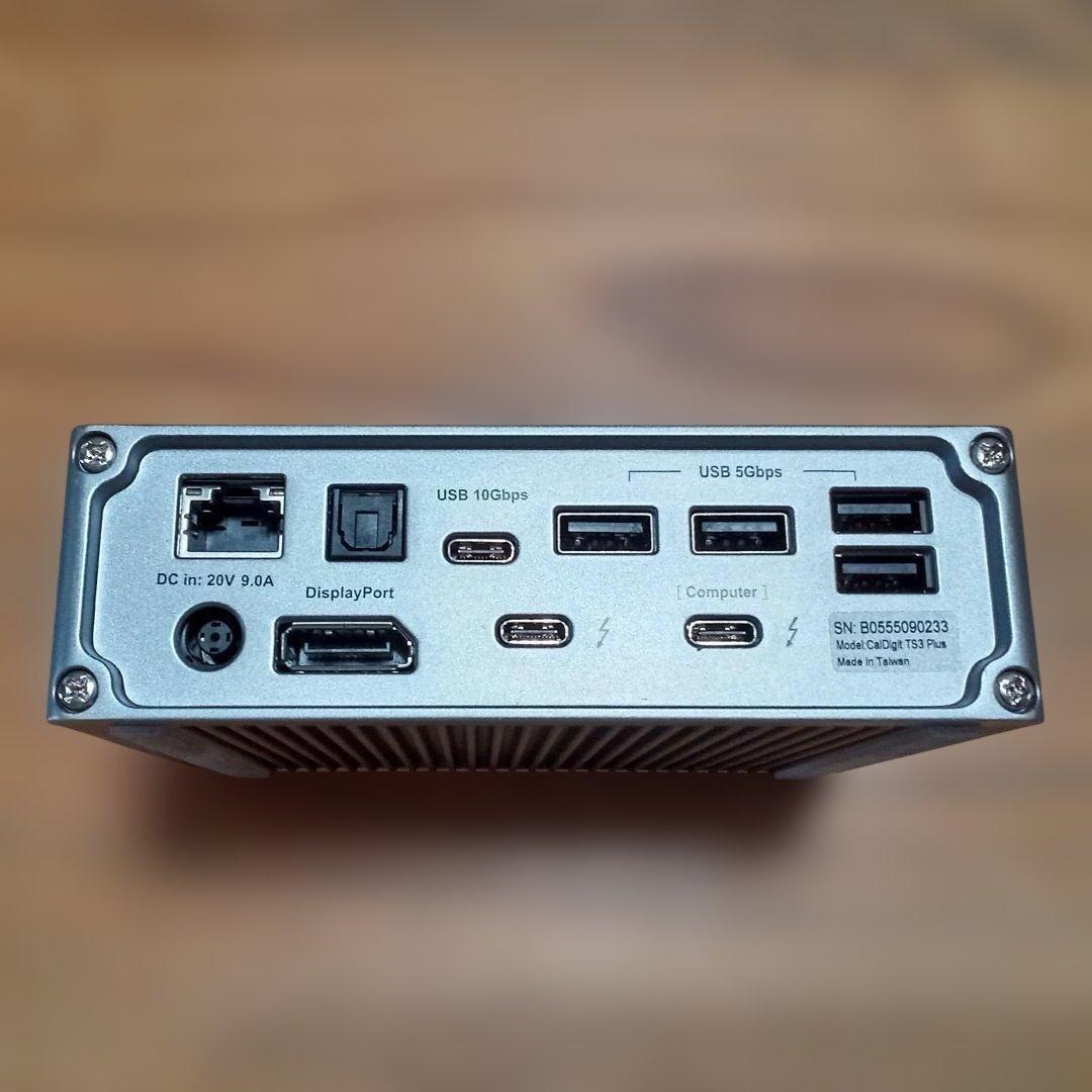CalDigit TS3 Plus Thunderbolt 3 ドック 57