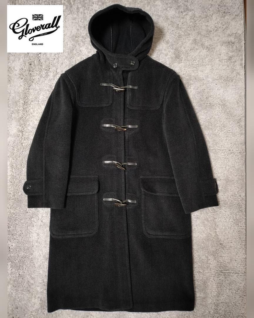 グローバーオール90Sヴィンテージ/キングストン水牛トグルイギリス製ヘリンボーン