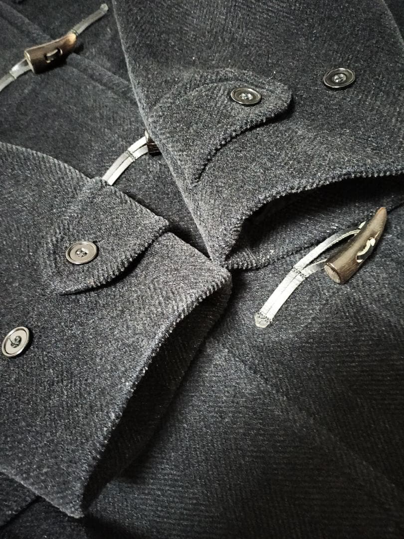 グローバーオール90Sヴィンテージ/キングストン水牛トグルイギリス製ヘリンボーン