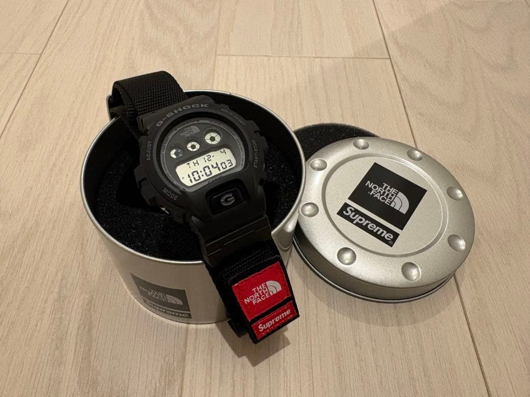 Supreme TNF G-SHOCK DW-6900NS-1JR 新品