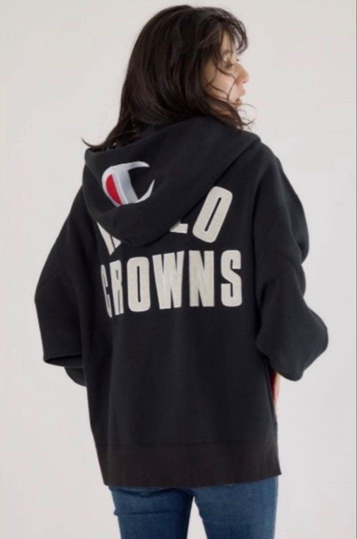 U209 FREEサイズ　ロデオクラウン　チャンピオン　コラボ　パーカー