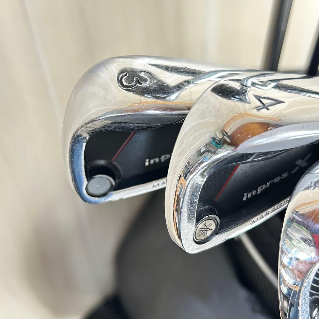 【メンズ右】ヤマハ　 inpres X SWORD メンズゴルフセット