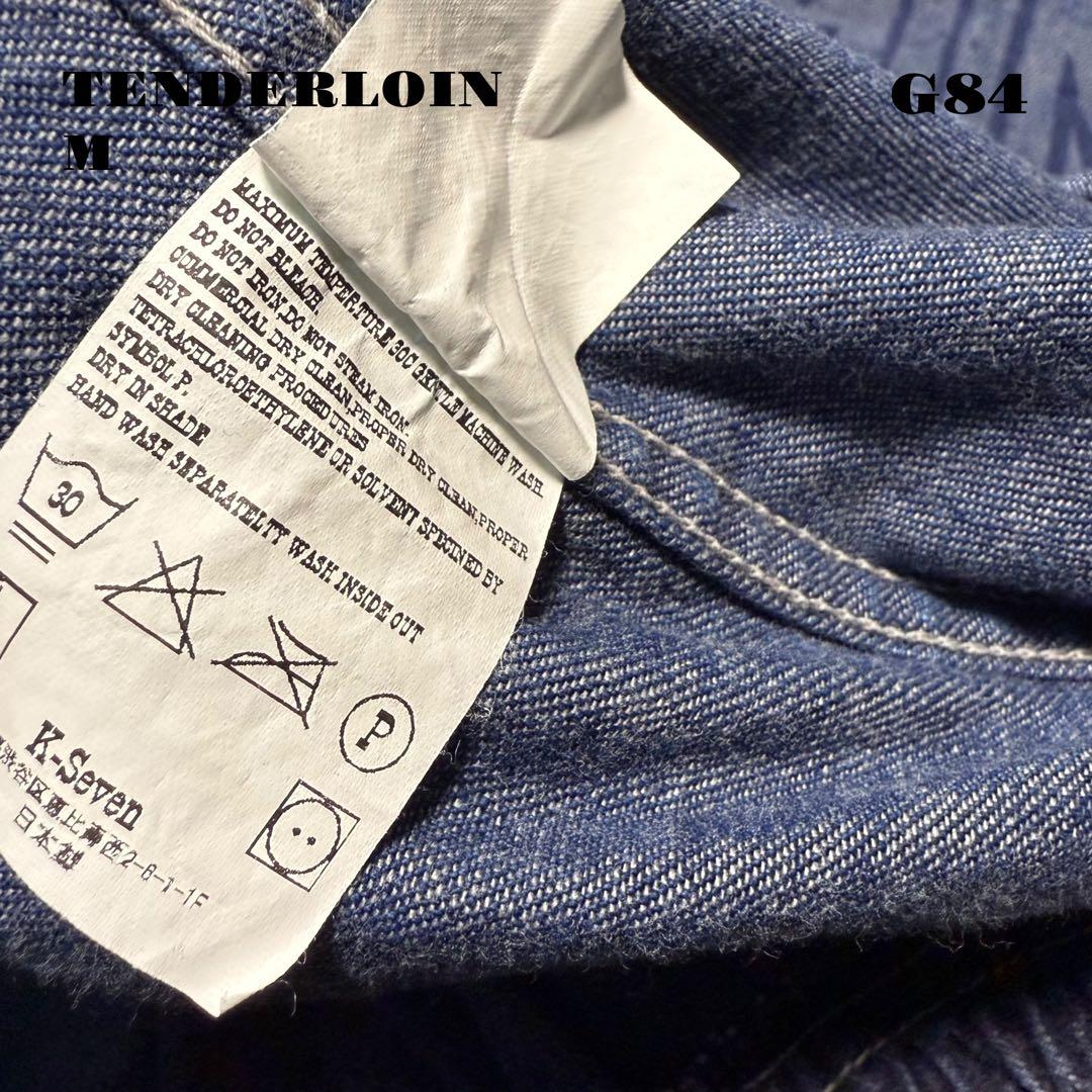 ★限定出品★ TENDERLOIN デニム ジャケット インディゴ ブルー 青M