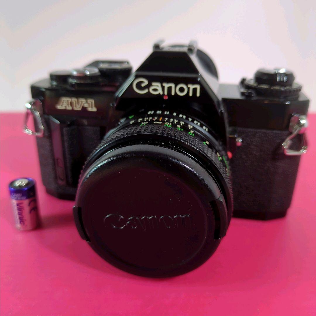 Canon キヤノン AV-1 LENS FD 50mm 1:1.8 フィルム