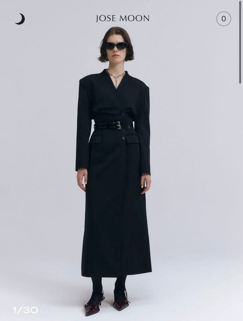 ジャケット・アウター JOSE MOON SHAPE WAIST TAILORED DRESS