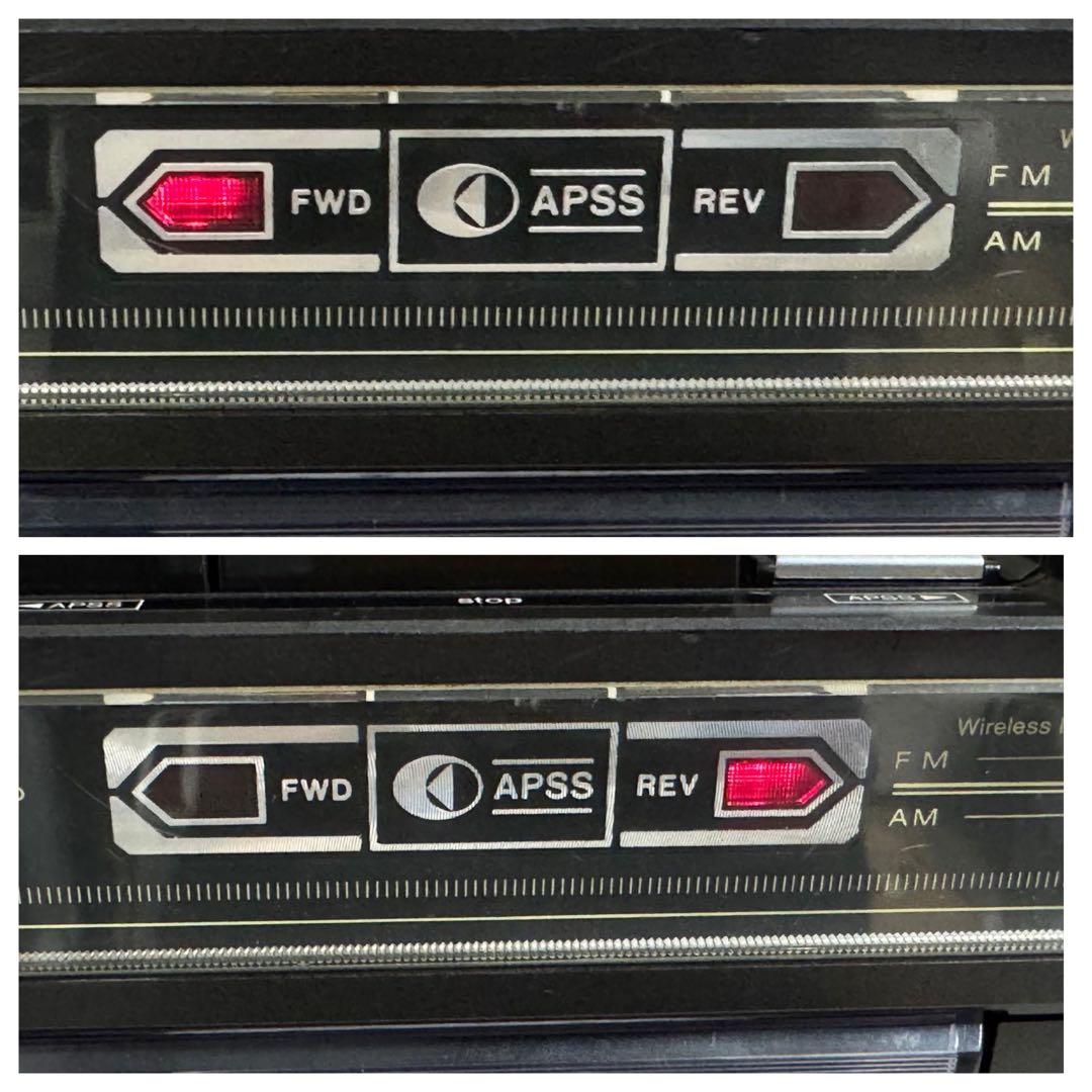 【動作品】SHARP シャープ GF-303 ラジカセ 昭和レトロ名機ラジオ