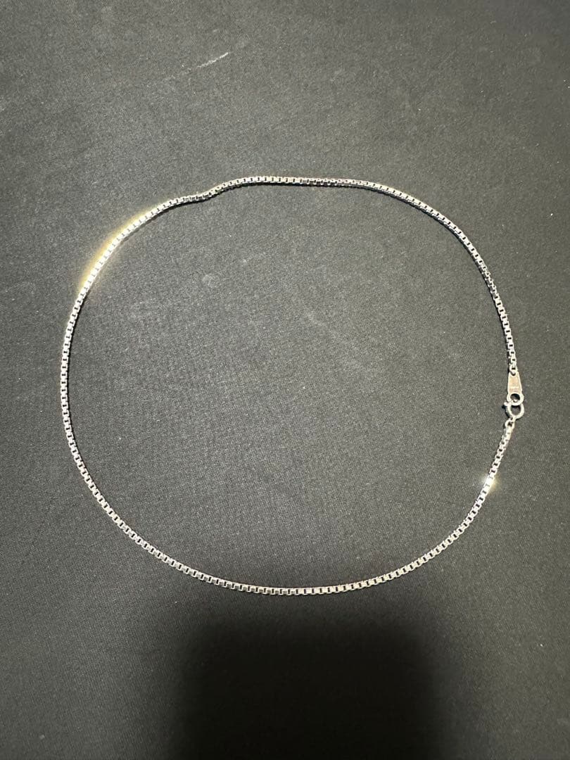 m*i様 【希少】 ヴィンテージ プラチナネックレス　90s00s 40cm 純