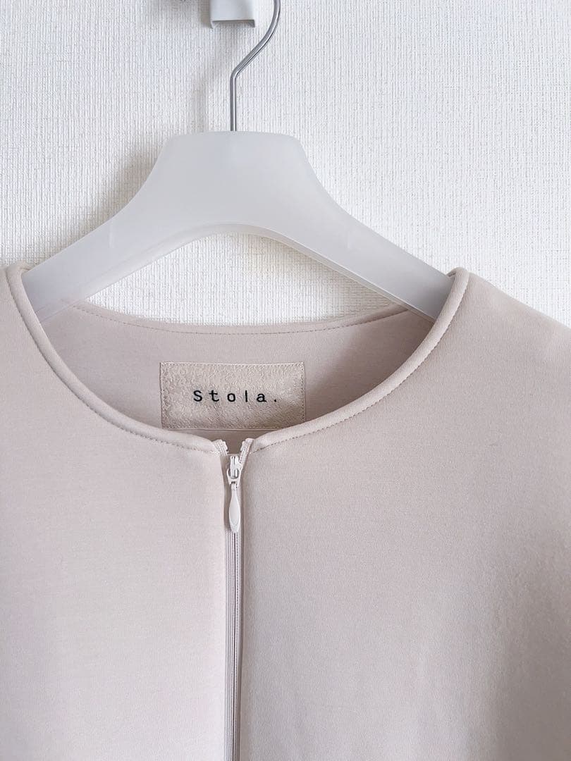 コクーンZIPカットソーコーディガン Stola.（ストラ）
