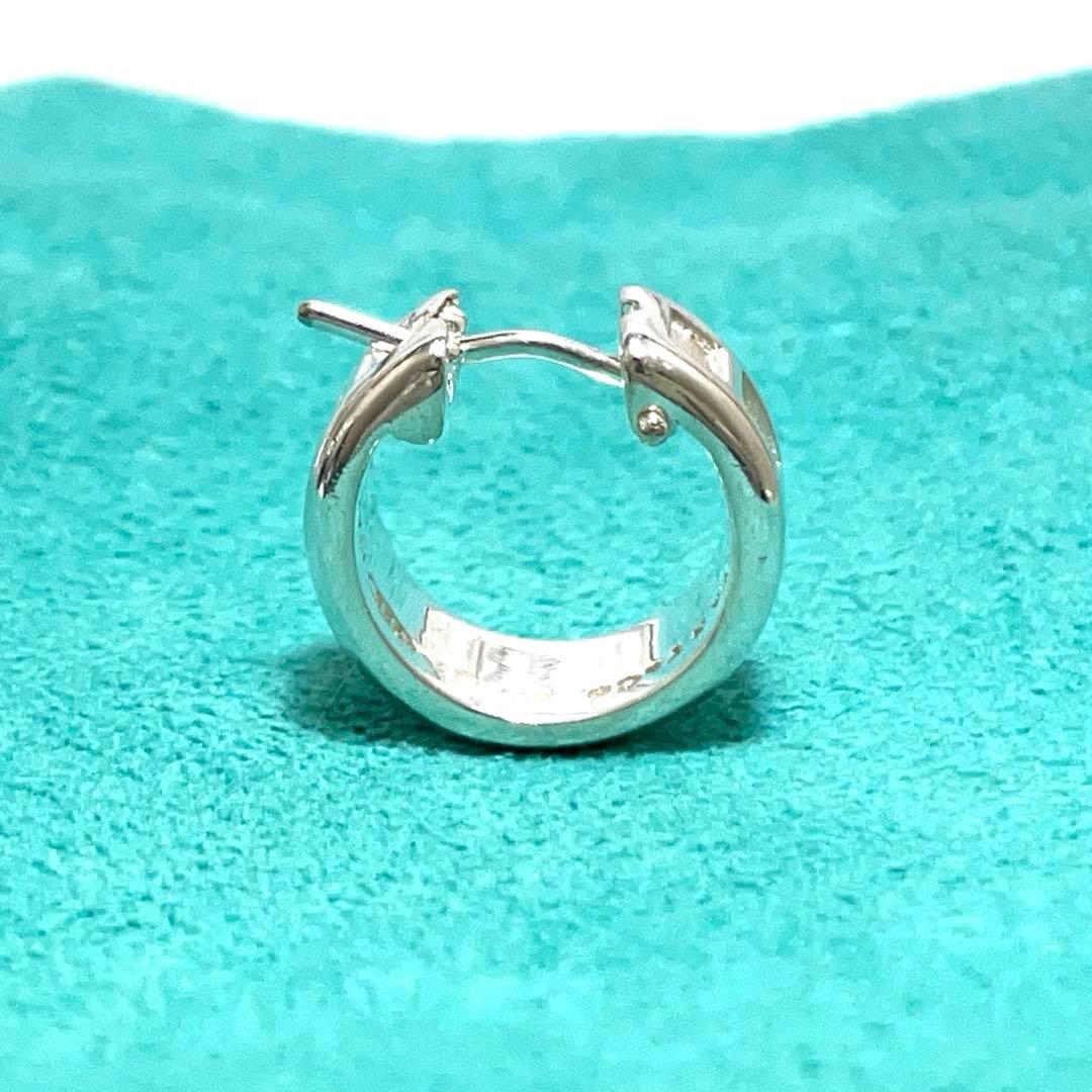 【極美品】ティファニー　アトラスフープピアス片耳　メンズ/レディース　925