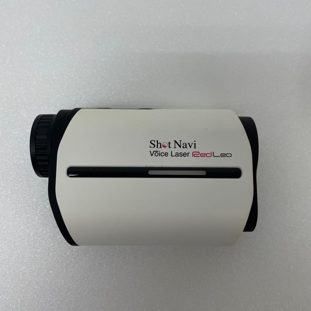 おまけ付　ShotNavi VOICE LASER RED LEO ホワイト