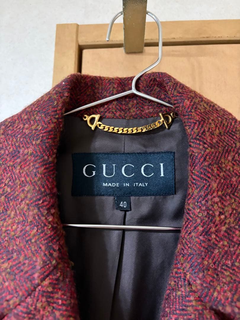 【合馬公式アカウント1 】GUCCI ジャケット テーラードジャケット