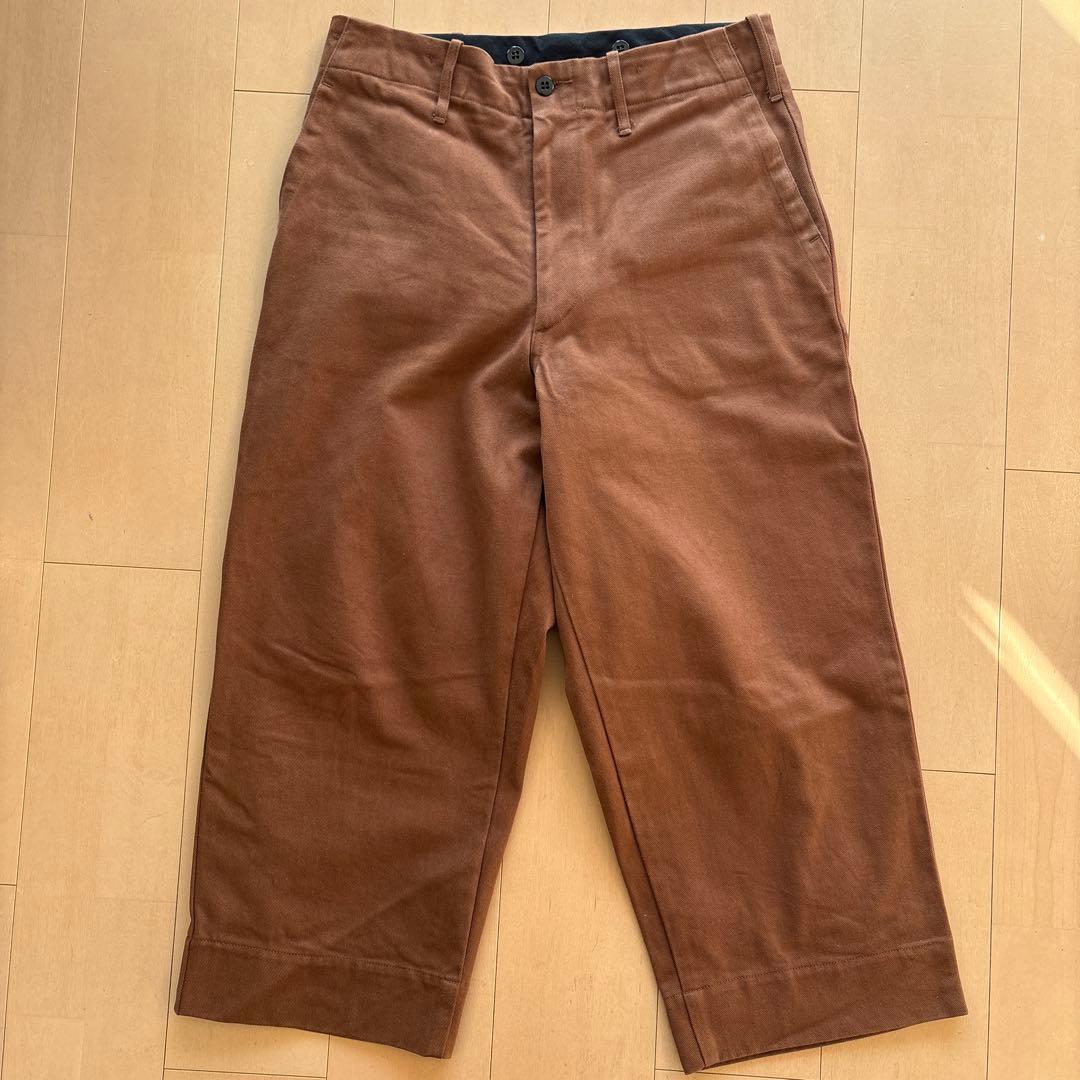 TUKI 原田服飾研究所　short short wide trousers 3