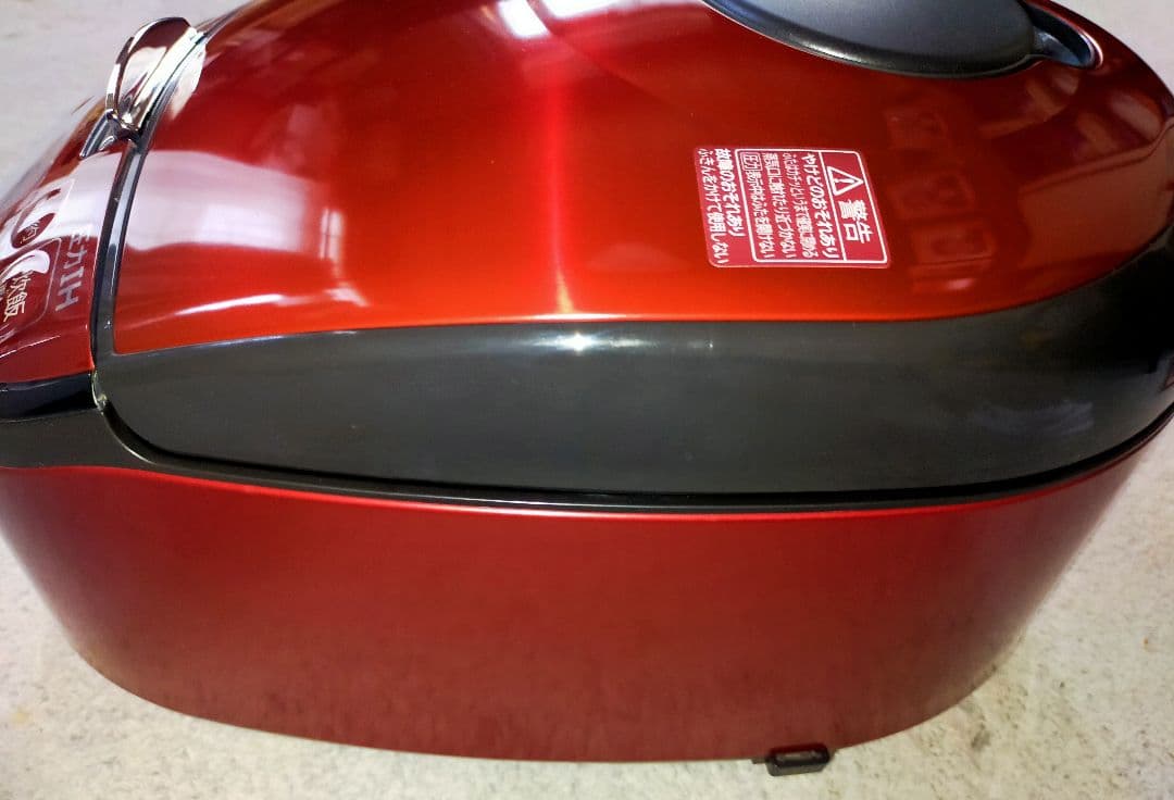 【新品】日立　炊飯器 5.5合 圧力IH RZ-H10EJ R メタリックレッド