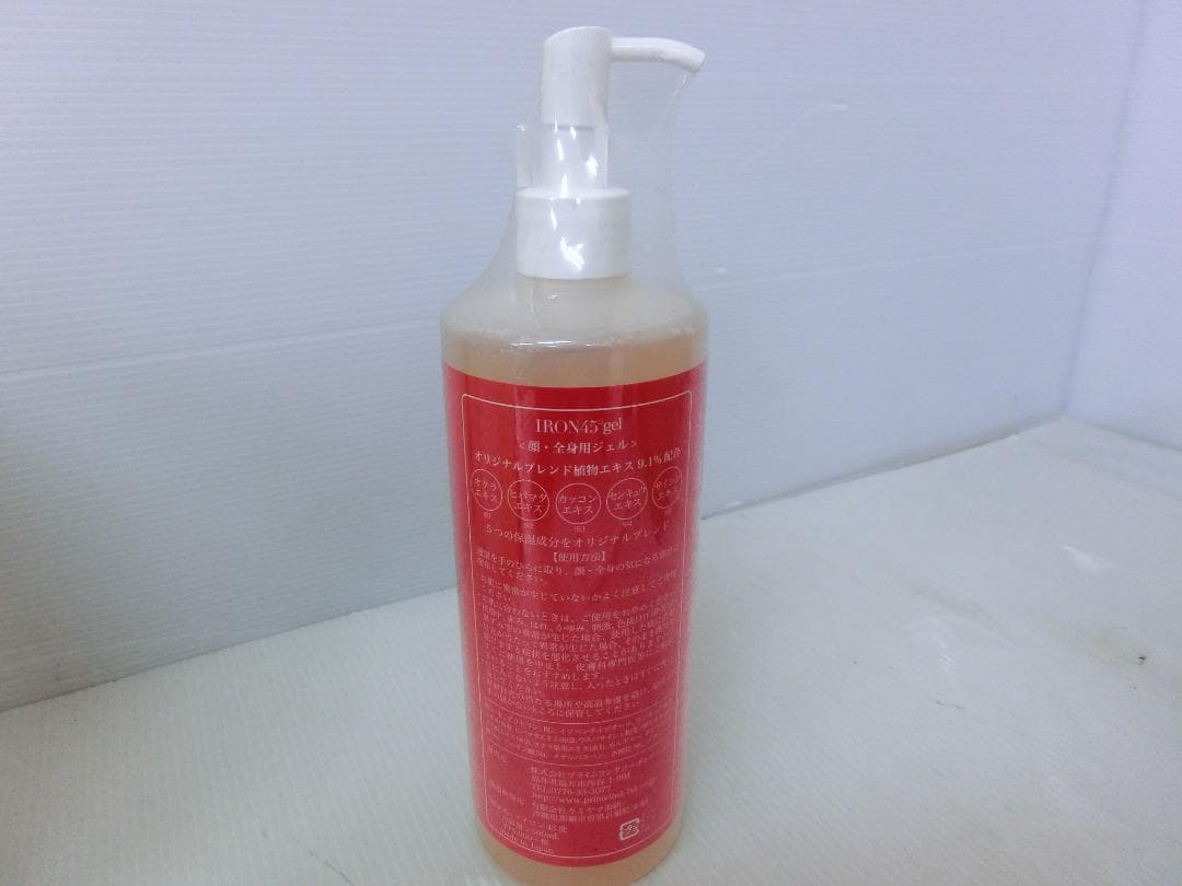 M737★新品★未使用★IRON45° gel★フェイスジェル★500ml