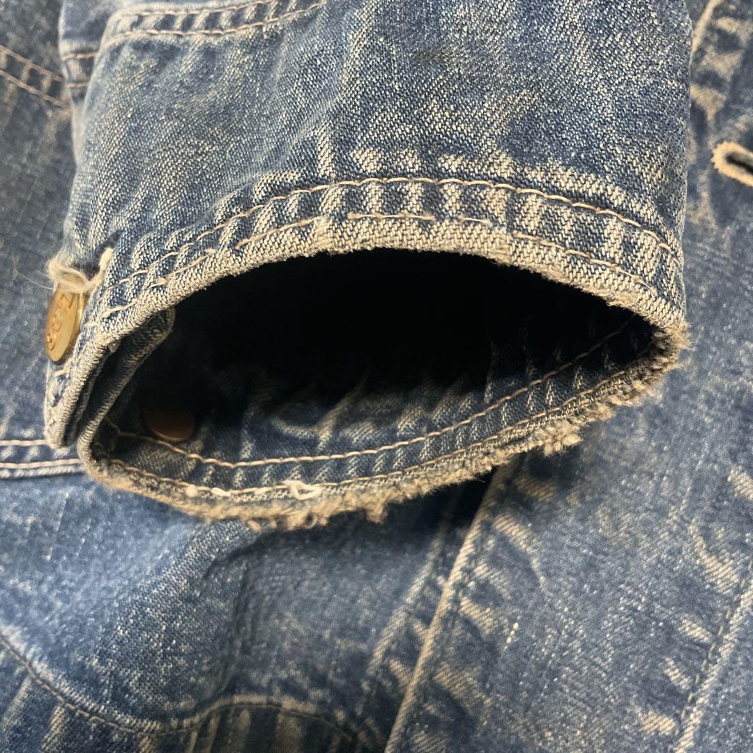 ジャケット・アウター 60s Lee 91-J JELT DENIM coverall size42