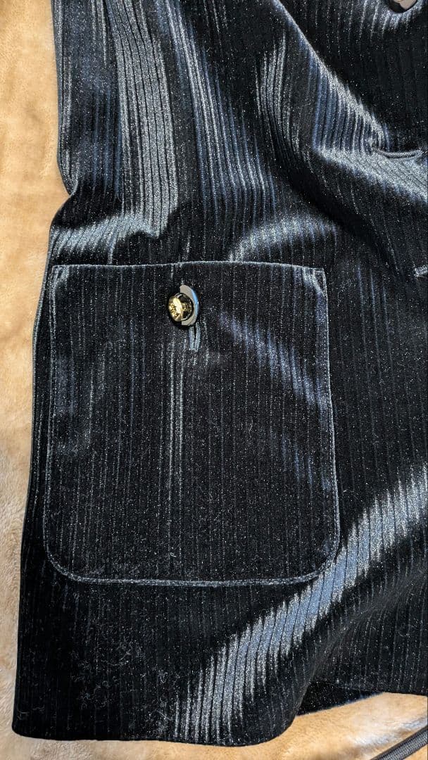 GIVENCHY　ジバンシー　ジャケット　42サイズ　黒　ヴィンテージ