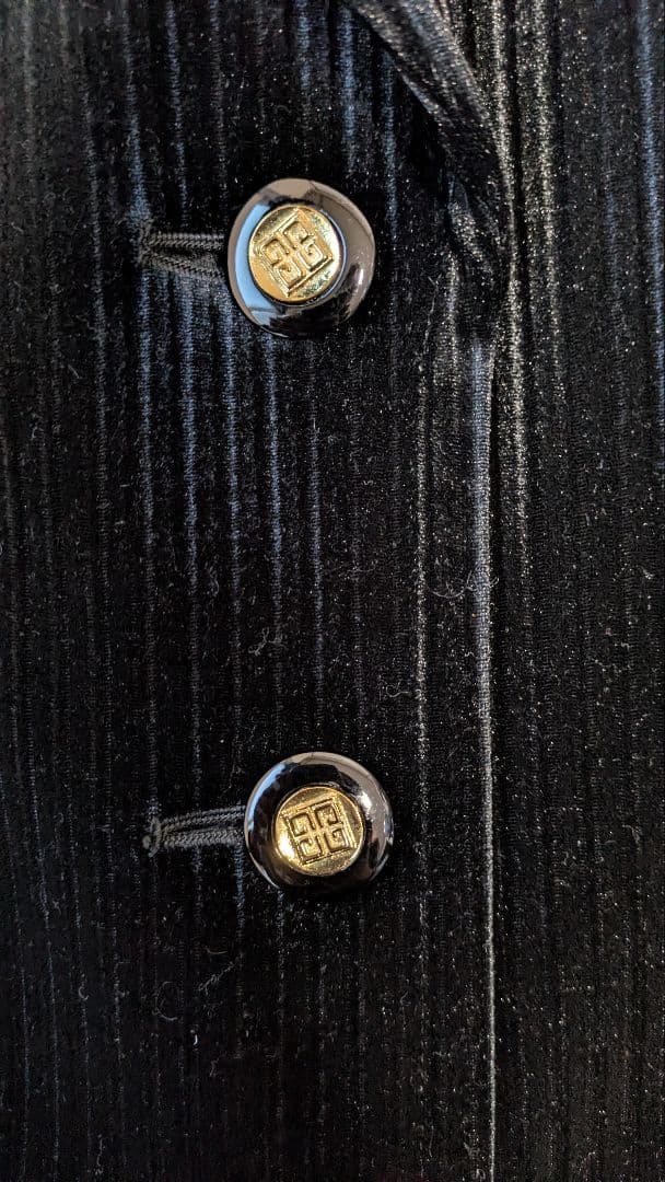 GIVENCHY　ジバンシー　ジャケット　42サイズ　黒　ヴィンテージ
