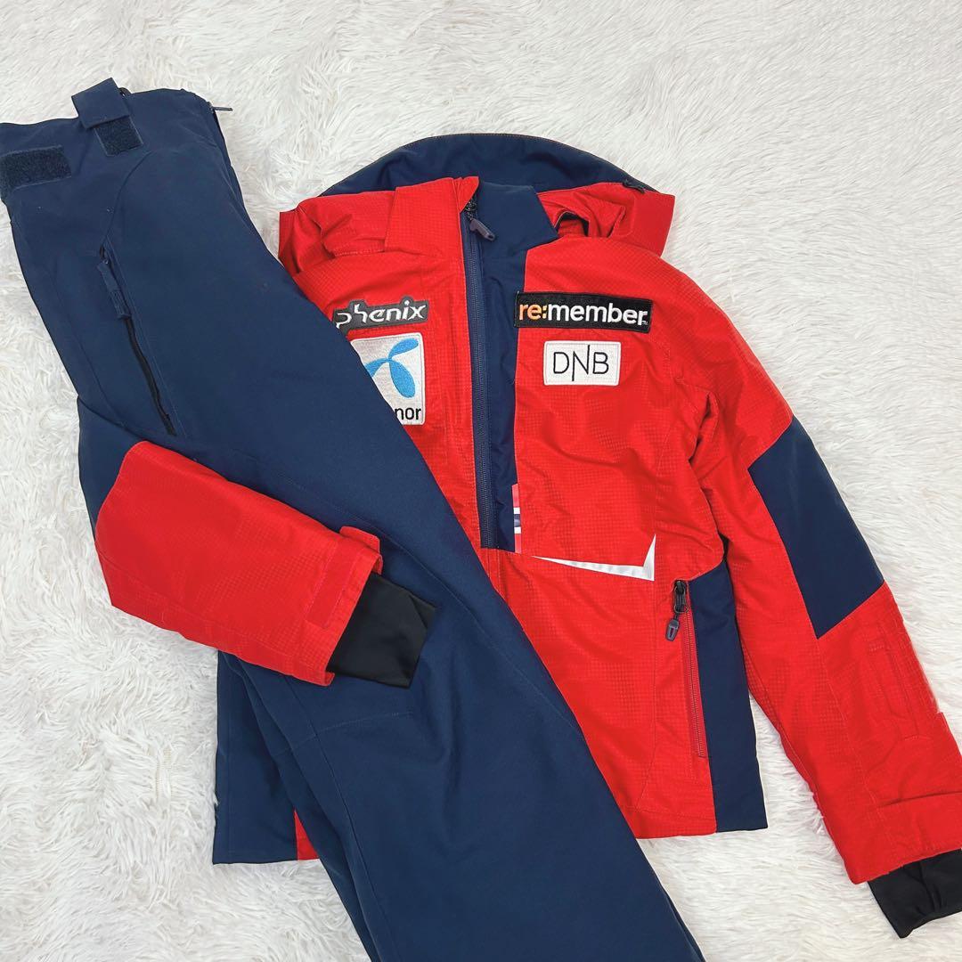 【美品】phenix NORGEスキーウェア サイズ140 上下セット