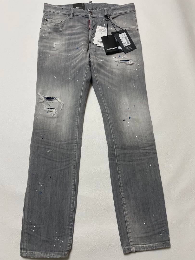 新品タグ付き　 ディースクエアード　24年デニムパンツ　　　定価120000+税