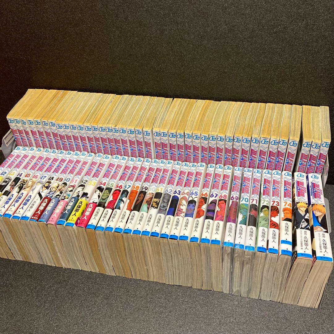 【全74巻＋2冊】 BLEACH ブリーチ 全巻 完結 劇場版 アニメコミックス