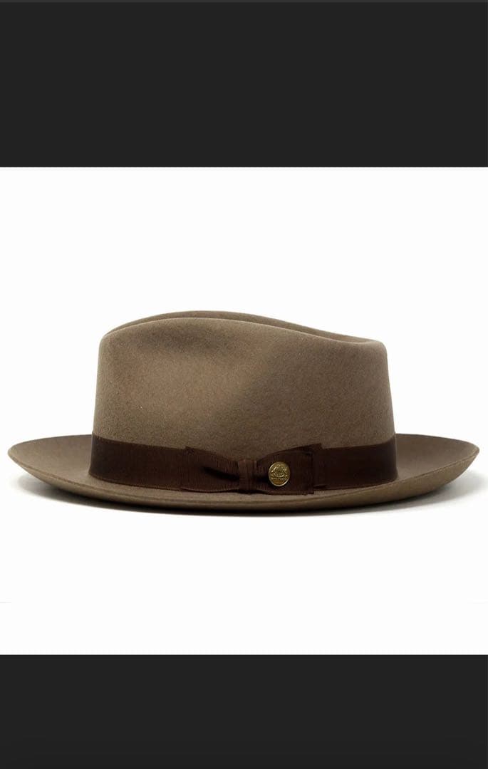 STETSON キャメル ウールハット 新品未使用