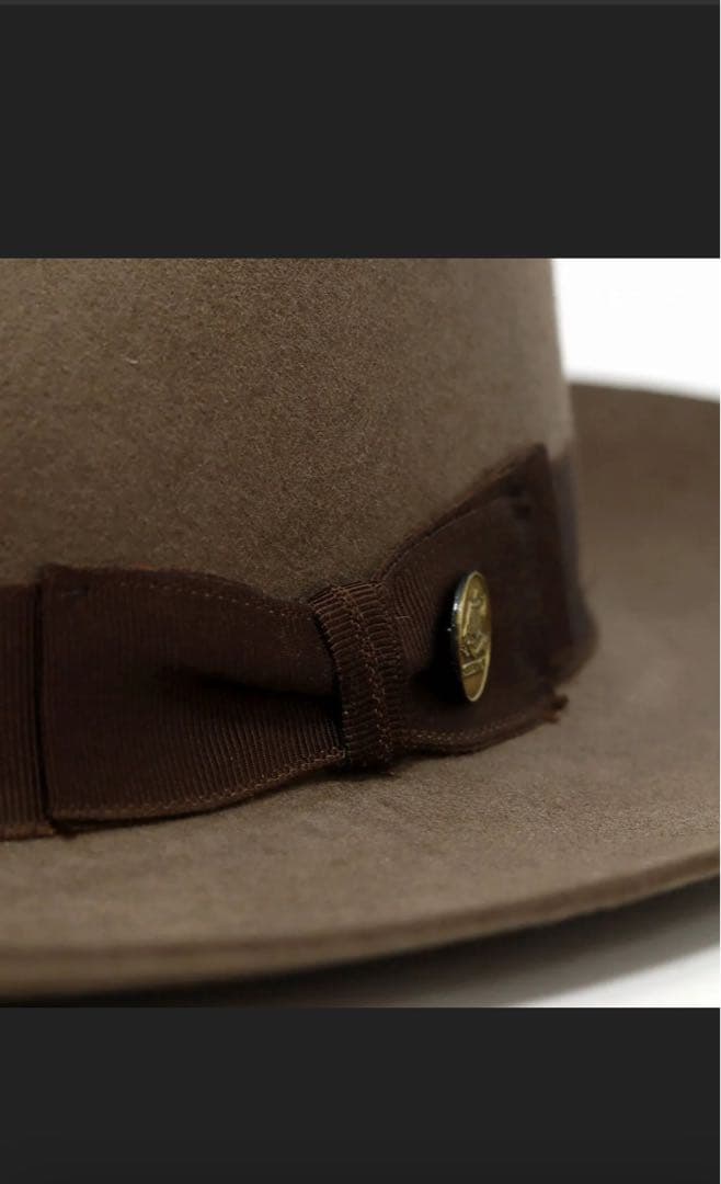 STETSON キャメル ウールハット 新品未使用