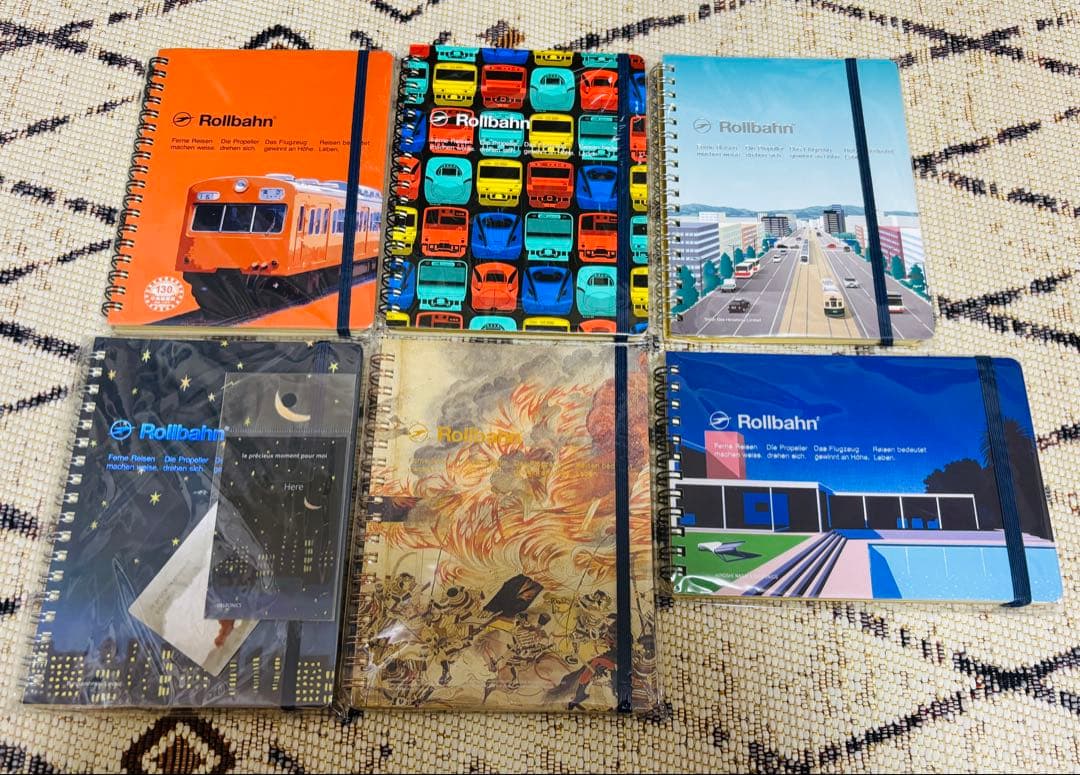 【ロルバーン】Rollbahn ノートセット 6冊