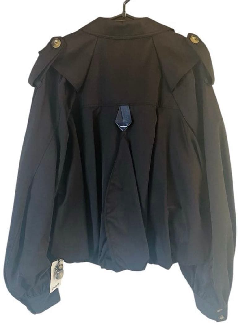 【未使用タグ付き】OMMO BALLOON TRENCH BLOUSON