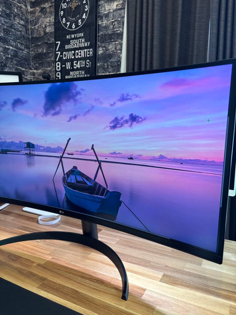 【良品】LG 34WP60C-B 34インチ　ウルトラワイドゲーミングモニター