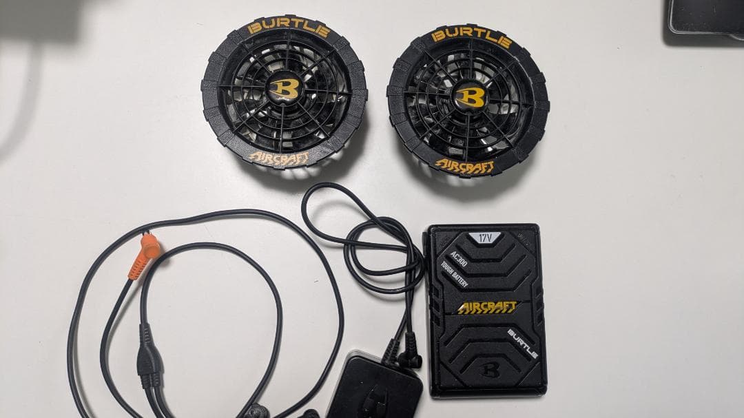 BURTLE 17V 空調服 バートル エアークラフトセット ①