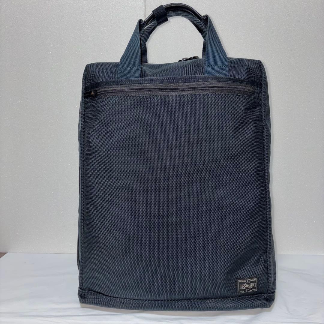 極美品✨ ポーター ステージ リュック ネイビー A4可 大容量 吉田カバン