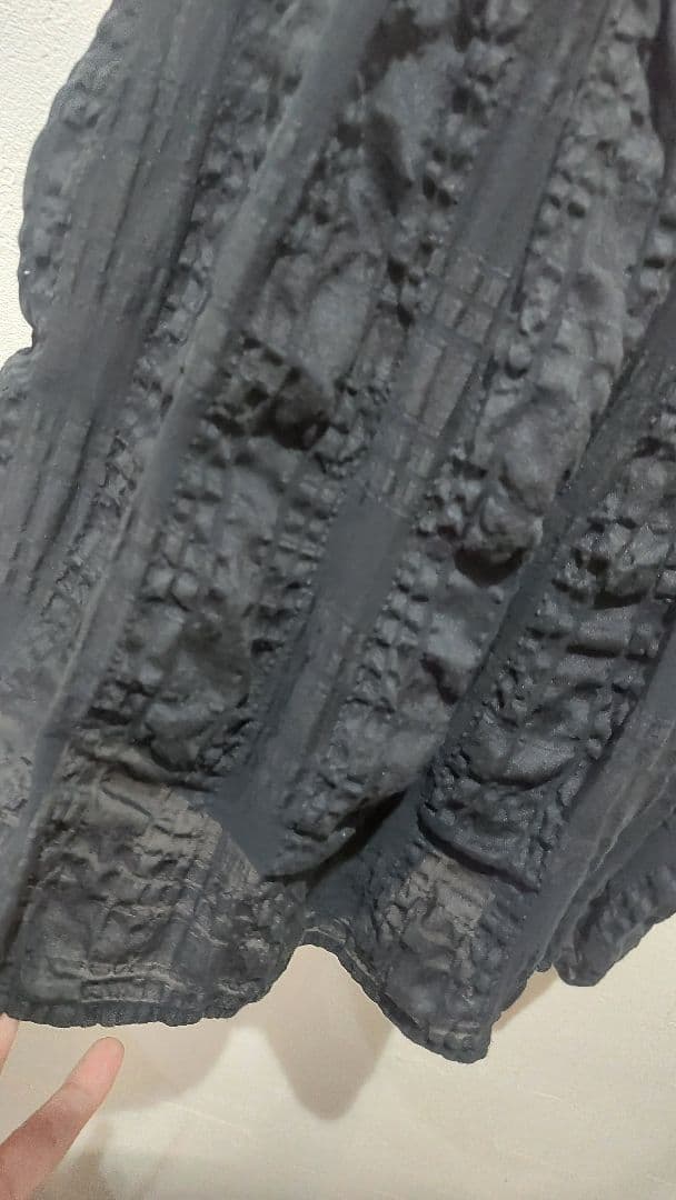 nest Robe　シアサッカーキャミブラウス