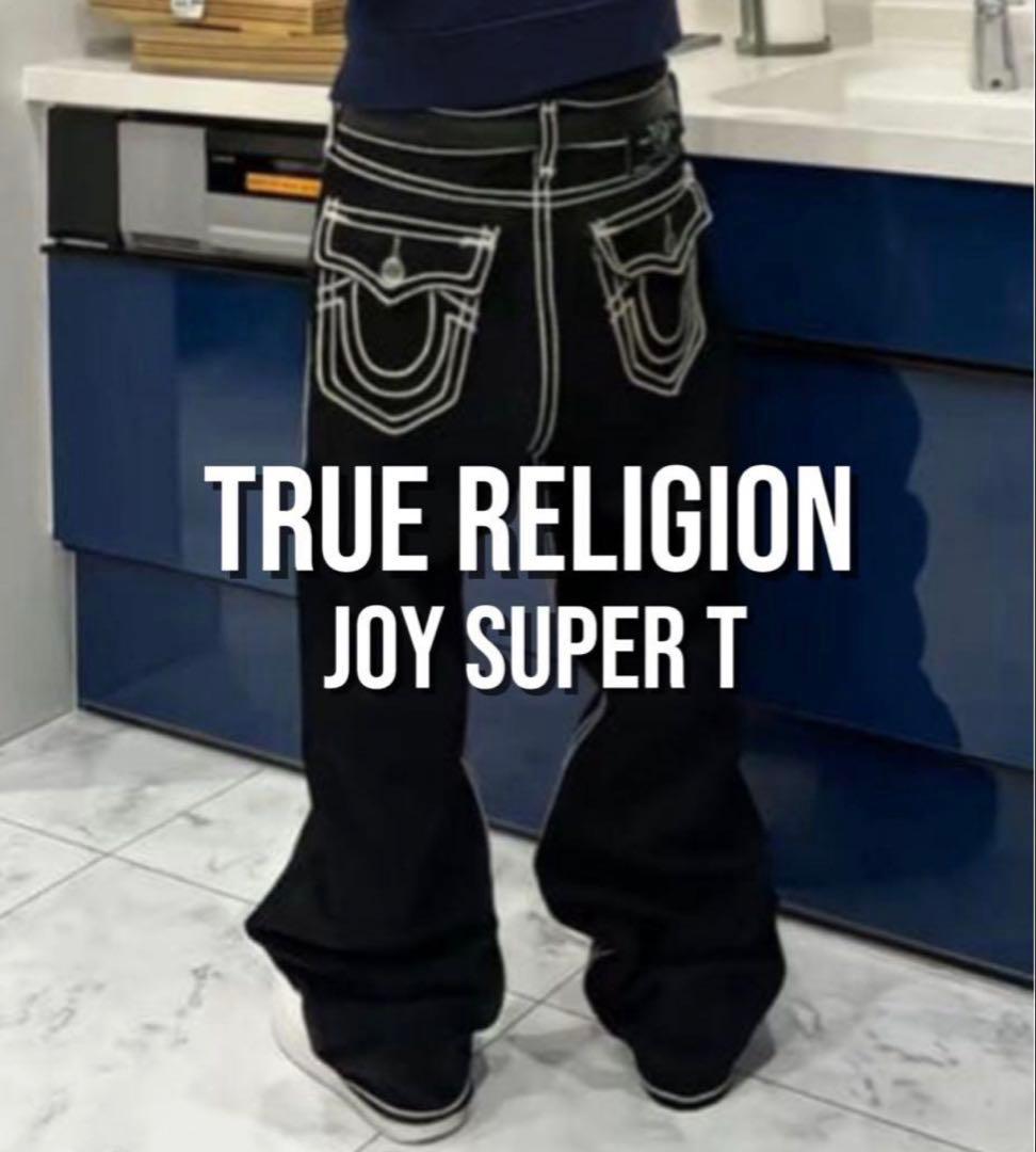 TRUE RELIGION Joey super 34白ステッチ