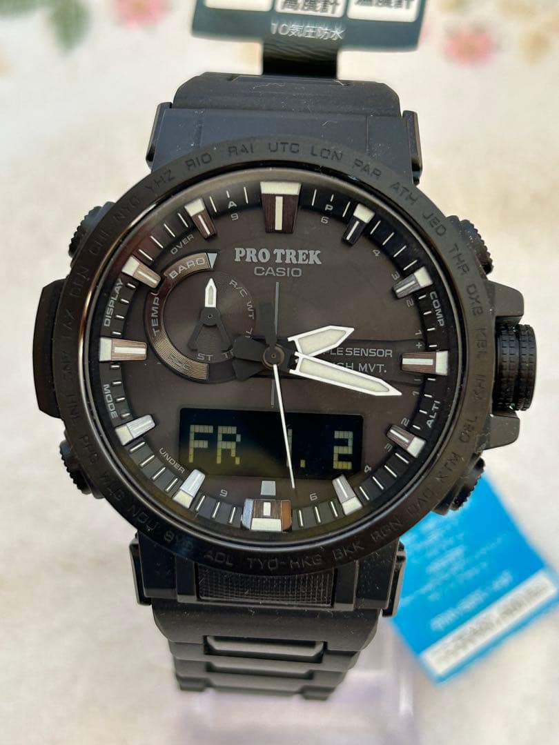 新品 81400円 PRW-60FC-1AJF プロトレック 6000 7000