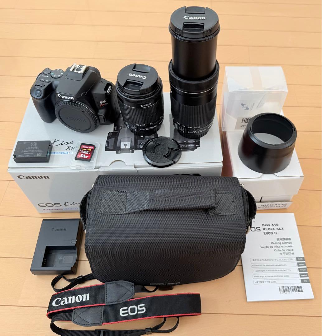 価格改定 Canon EOS Kiss X10 ダブルレンズセット