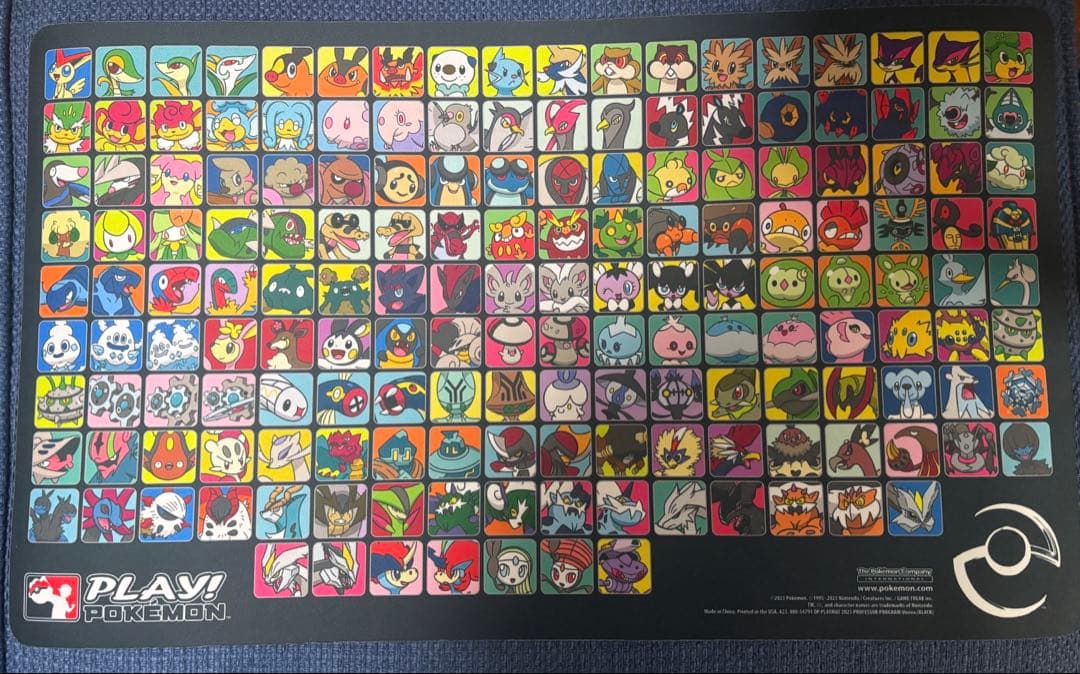 ポケモン　professor program イッシュ　プレイマット