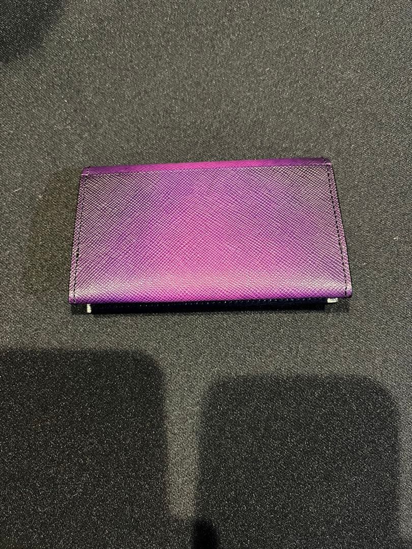 yuhaku 名刺入れ　YEV161 パープル