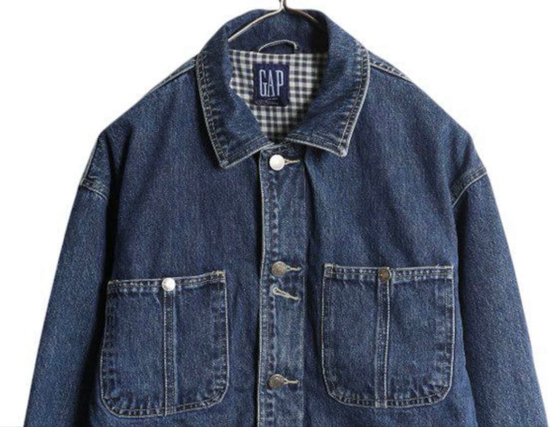 美品　希少　1990s old gap DENIM coverall サイズS