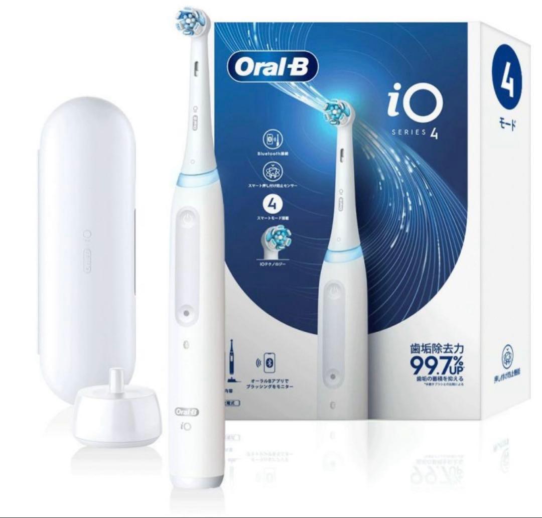 新品未使用　Oral-B iOシリーズ4 (ピンク) 替ブラシ2本付き