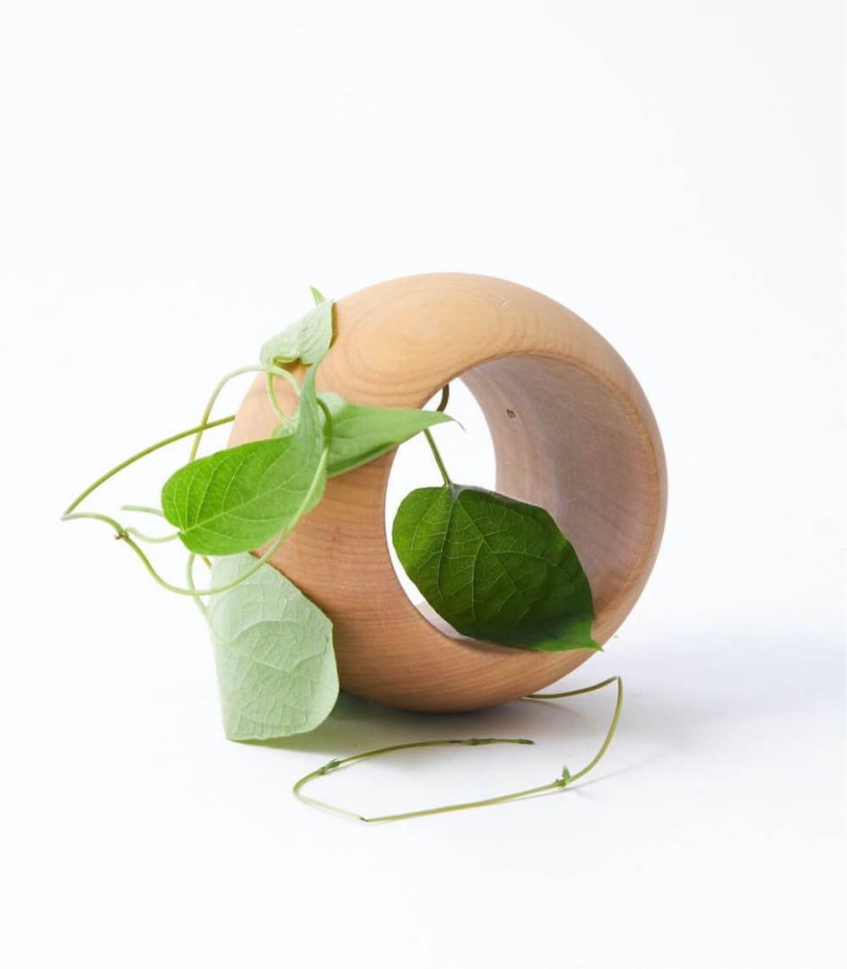 8uedeウッドバングル